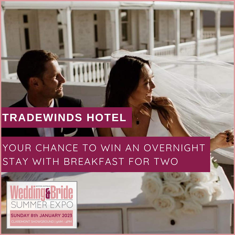 Tradewinds Hotel 2023 Perth Wedding Expo Competitionl